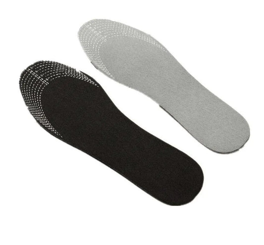 pairs of moisture-absorbing and odor-neutralizing shoe insoles with activated carbon for natural elimination of bad odors - Image 3