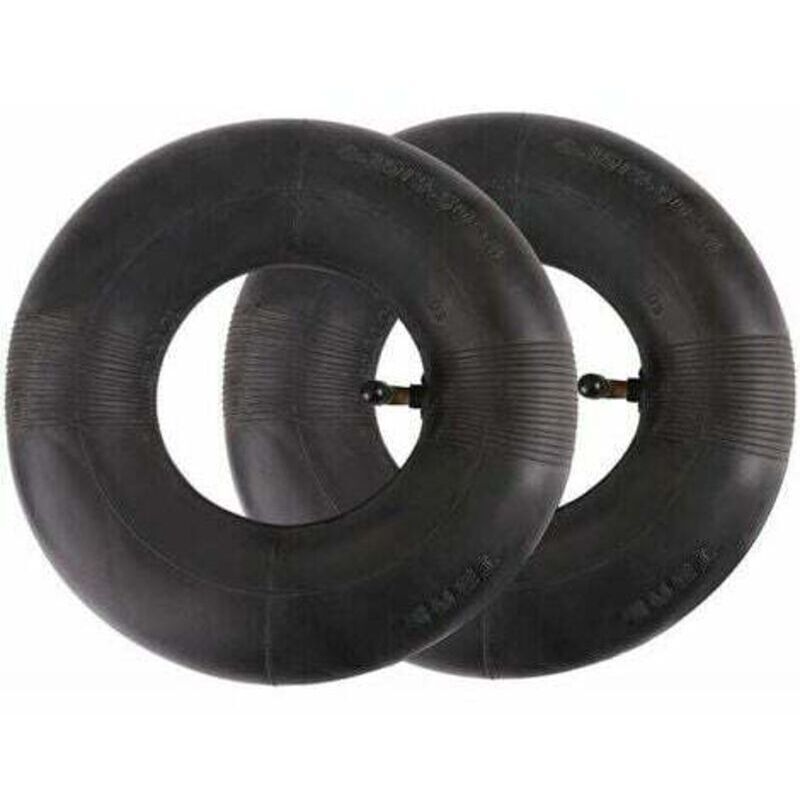 Hose 4.10/3.50-4 Inner Tube with Valve Stem for Wheelbarrow Lawnmower Stroller Generator Garden Cart..