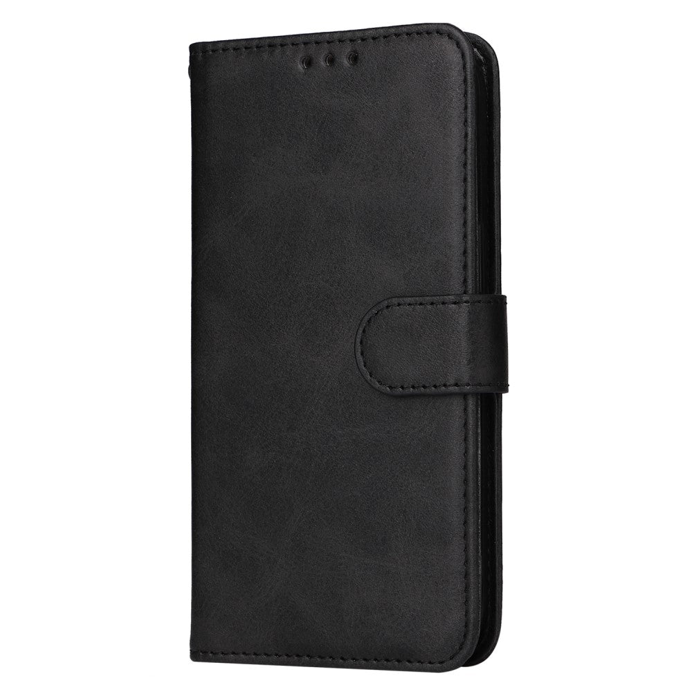 SKALO Samsung A55 5G PU Leather Wallet Case - Multiple Colors Black - Image 8
