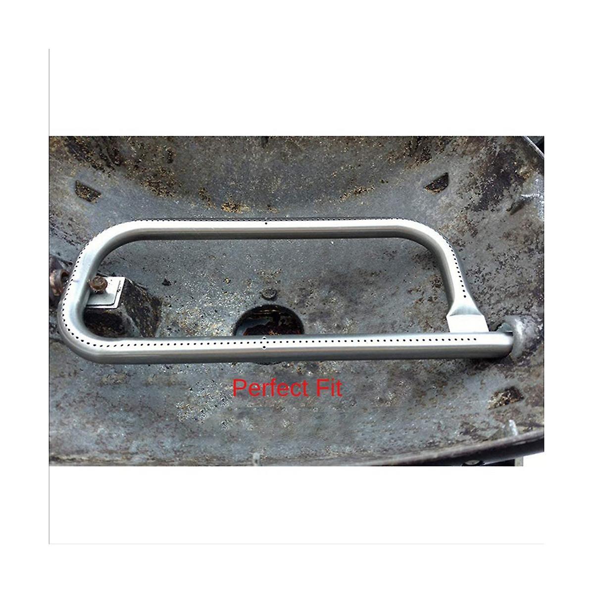 Grill Burner Tube Stainless Steel 304, 60040 69957, Replacement for Q100 Q120 Q1000 Q1200 Baby Q Sliv - Image 3
