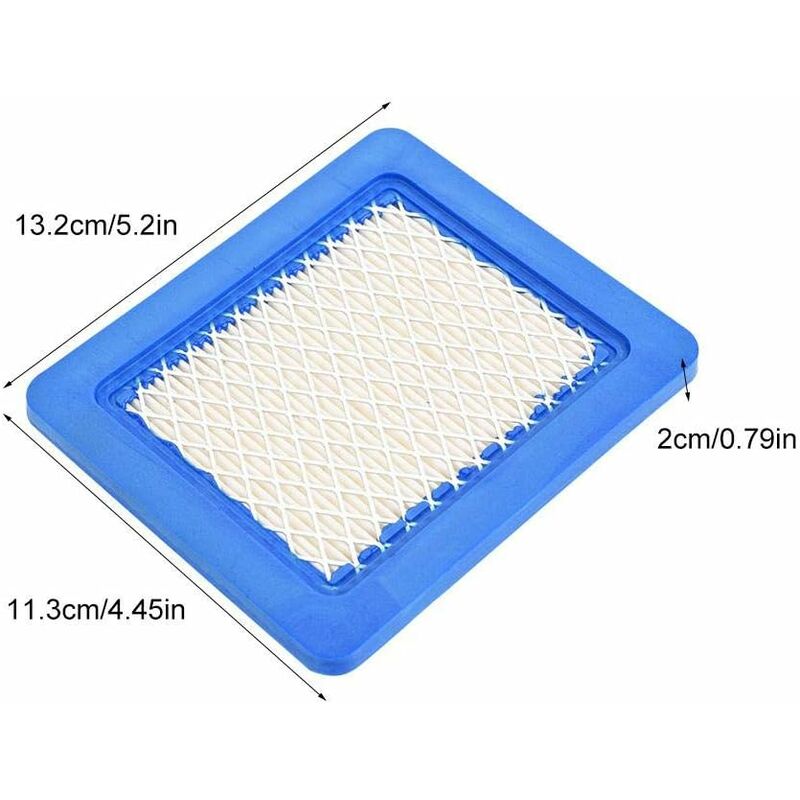 Briggs Stratton 491588 Air Filter - 5-pack Replacement Filters for Lawn Mowers - Image 3