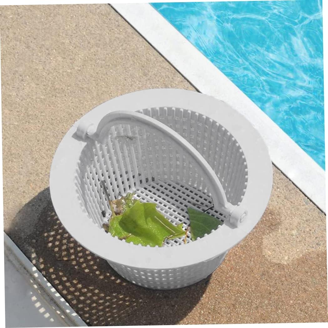 Pool Filter Basket, 15.8 x 7.6 cm pool hole basket with handle safe plastic replacement pool filter basket pool strainer basket for swimming pool With handle - Image 4