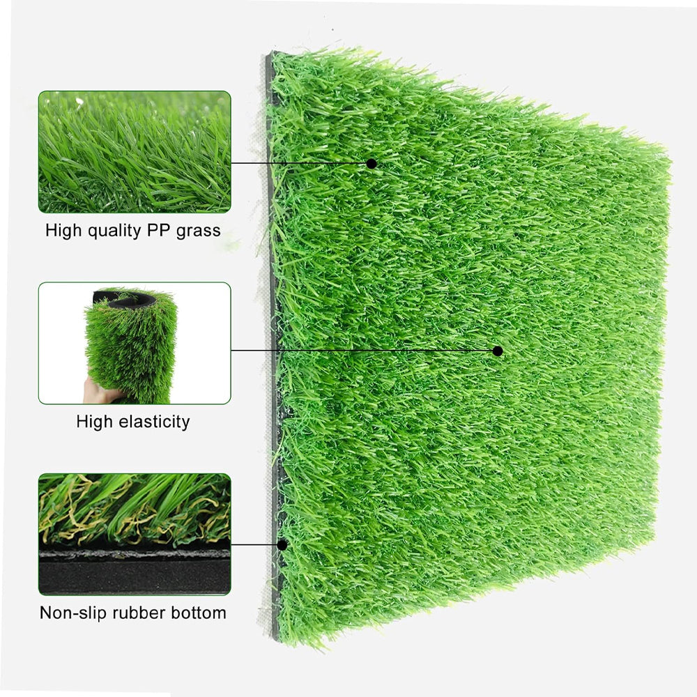Casual Golf Game Set, 0.8x1.5M Golf Hitting Mat - Image 3