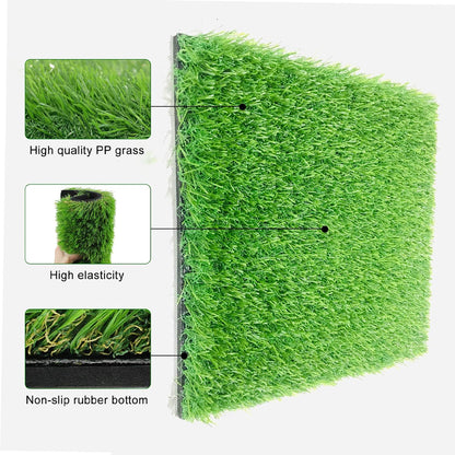 Casual Golf Game Set, 0.8x1.5M Golf Hitting Mat - Image 3