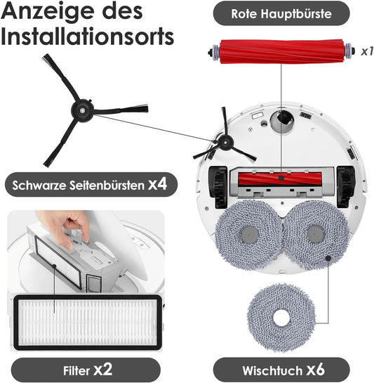 INF Roborock Qrevo S/Qrevo Pro/Qrevo MaxV Robot Vacuum Cleaner Accessories - Image 3