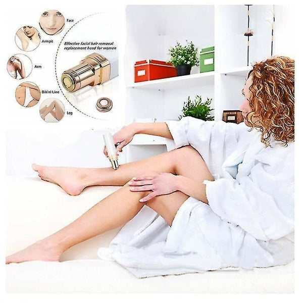 4pcs Flawless Hair Remover Replacement Heads Blades Finishing Touch Epilator - Image 3