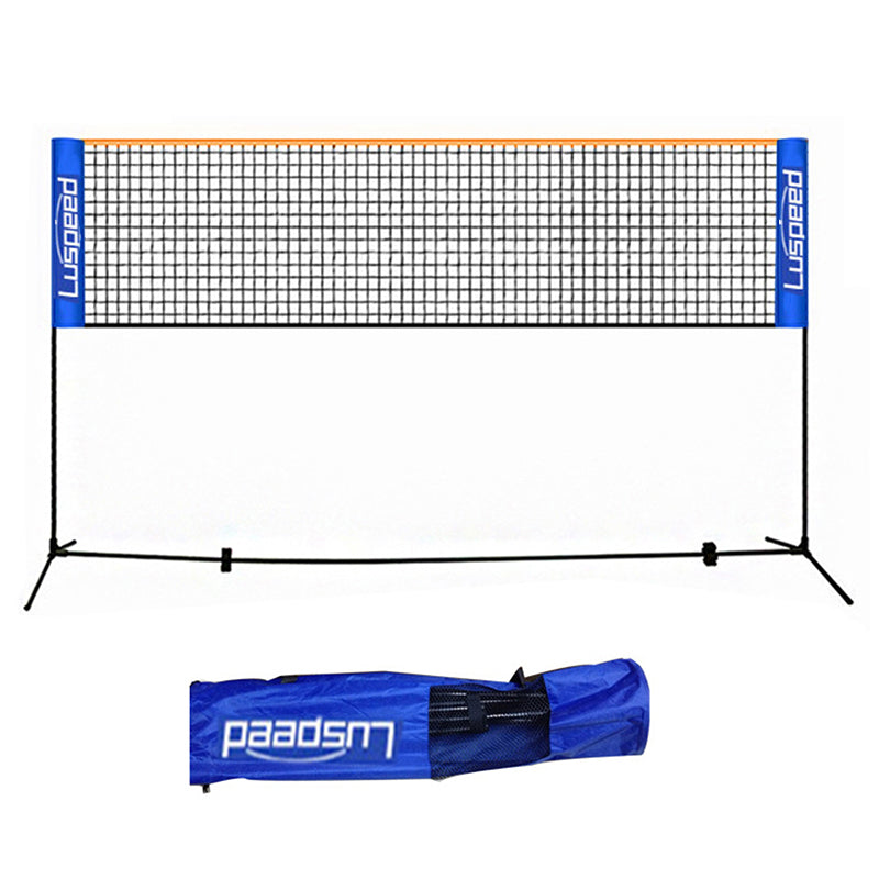 Portable Foldable Standard Professional Badminton Net Indoor Outdoor White 5.1m - Image 3