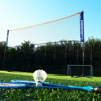 Portable Foldable Standard Professional Badminton Net Indoor Outdoor White 5.1m - Image 6