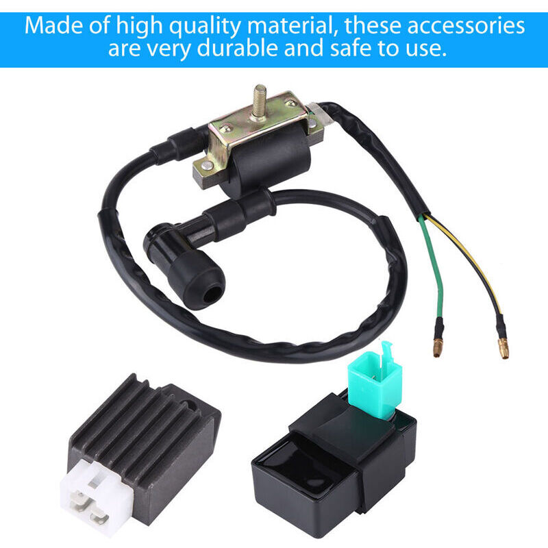 Ignition Coil CDI Regulator for 110CC 125CC 140CC Trail Bike Dirt Bike Quad ATV, DEBUNS - Image 3