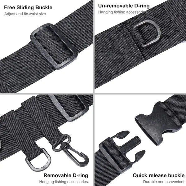 Adjustable Waist Rod Holder Portable Carp Fishing Rod Inserter - Image 4