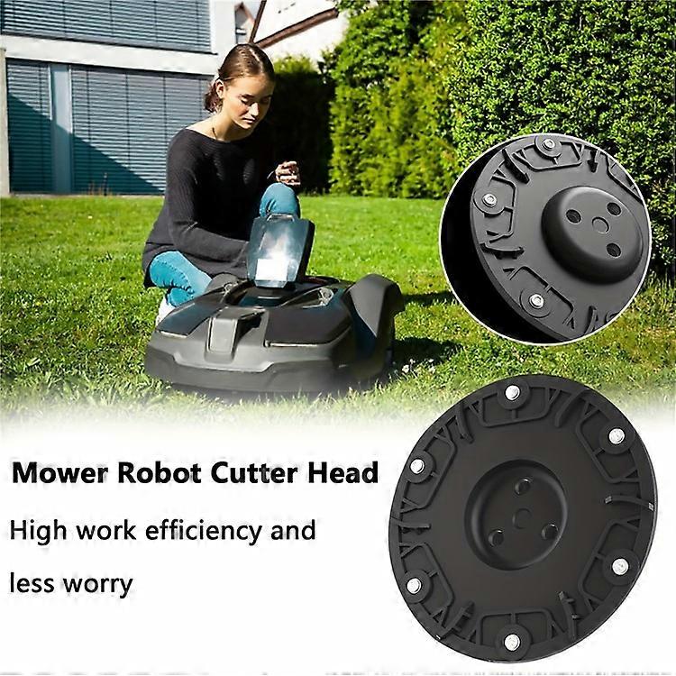 RSD-01 Compatible for WORX / Landxcape / Kress / Einhell Lawn Mower ABS 6-Blade Cutter Head Turntable - Image 2