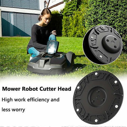 RSD-01 Compatible for WORX / Landxcape / Kress / Einhell Lawn Mower ABS 6-Blade Cutter Head Turntable - Image 2