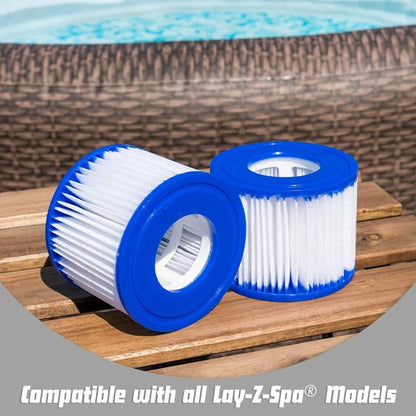 Lay-Z-Spa Filter Cartridge VI for all Lay-Z-Spa models - 6 x Double Pack (12 filters) - Image 3
