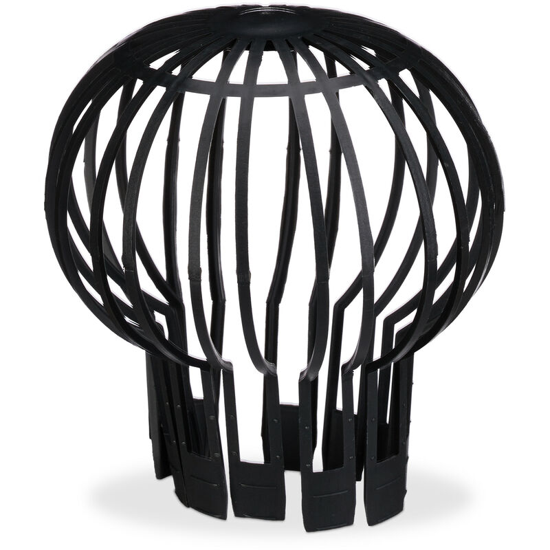 Downspout Cover, 4-pack, Plastic Basket, Leaf Catcher for Gutter, Rain Pipe Cover, Gutter Cover, Ø 13 cm, black - Image 5