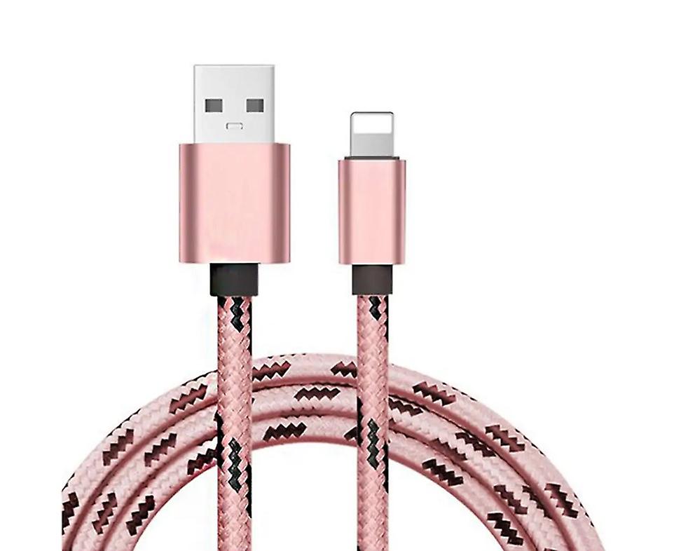 5-pack 2m Braided Lightning Cables, Compatible with iPhone 11 13 14, Charging and Data Cable - Image 3