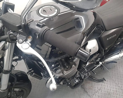 2-pack motorcycle anti-vibration handle covers Inner diameter: 31mm (applicable range: 3.17-3.68 cm) Comfort foam non-slip for all handles - Image 5