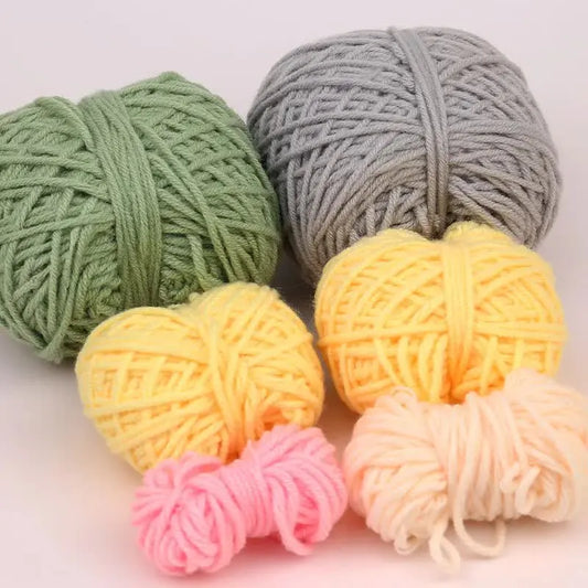 4-Piece DIY Crochet Kit for Animals with Hand Knitting Yarn, Needles, Plush Doll, Easy for Beginners, Includes Enough Yarn and Hook Accessories - Image 3