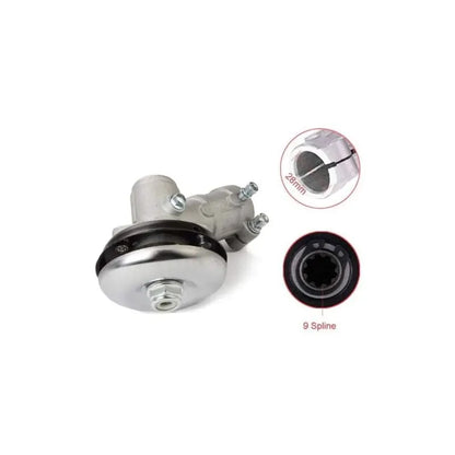 28mm Brushcutter Gearbox, Universal Brushcutter Gearbox for Grass Trimmer/Chainsaw (28mm, 9 Teeth Round) - Image 3