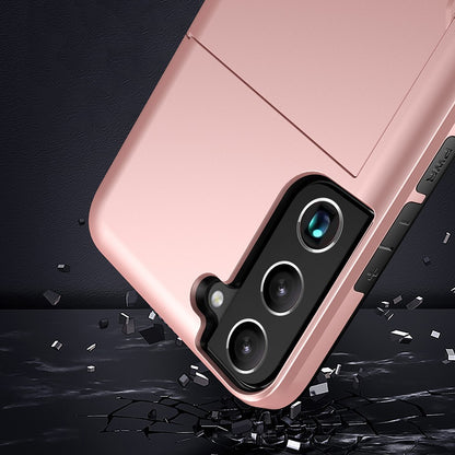 Samsung Galaxy S22 Case Card Slot Rose Gold - Image 2