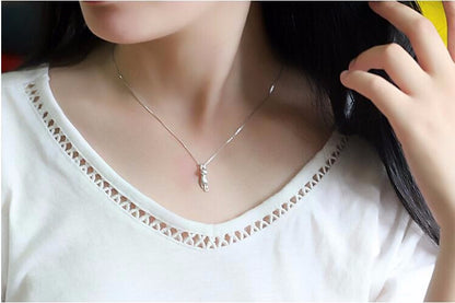 Sterling Silver Cat Necklace for Women and Girls - Cat Jewelry for Women - Cat Accessories for Women - Cat Lovers - Image 2