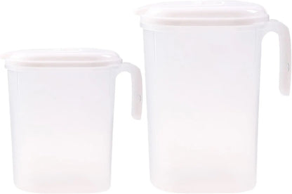 Cooling Water Jug, 1.5L and 2L plastic jug with filter lid, leak-proof for juice or iced tea - Image 7