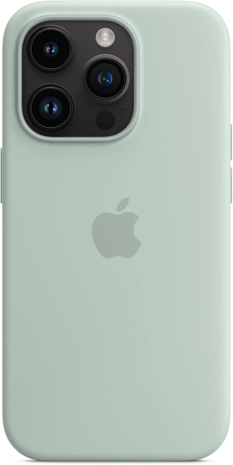Apple Silicone Case with MagSafe Compatible for iPhone 14 Pro - Image 3