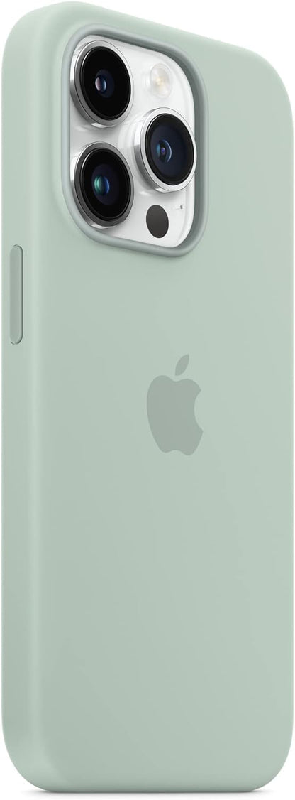 Apple Silicone Case with MagSafe Compatible for iPhone 14 Pro - Image 4