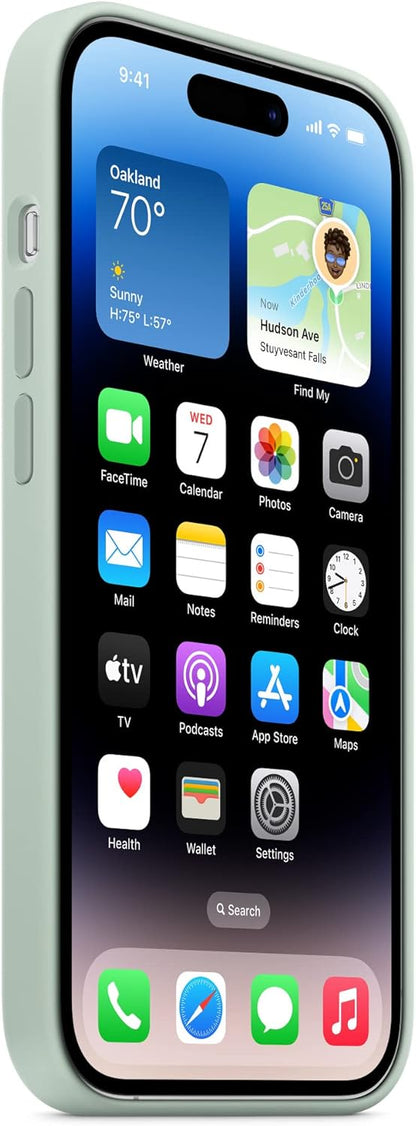 Apple Silicone Case with MagSafe Compatible for iPhone 14 Pro - Image 5
