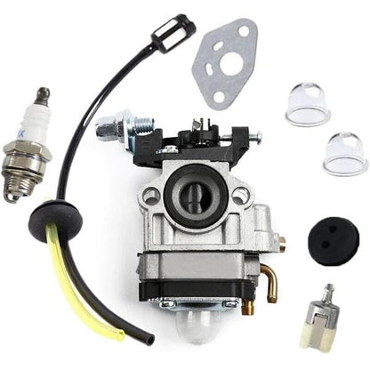 Carburetor for Kawasaki Th23 Th26 Th34 23cc 25cc 26cc Spark Plug Kit Gift from G,DEBUNS