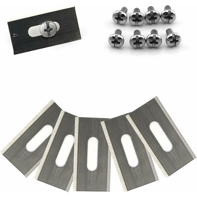 Pack of 30 lawn mower blades for Husqvarna with double ground stainless steel blades 36.518.50.65mm..DEBUNS - Image 3