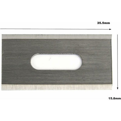 Pack of 30 lawn mower blades for Husqvarna with double ground stainless steel blades 36.518.50.65mm..DEBUNS - Image 5