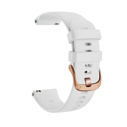 18mm 20mm Wristband Compatible with Garmin Venu Sq 2 Plus Vivoactive 4S Smartwatch Wristband Venu 3S 2S Vivoactive 3 5 Replacement Wristband Gray Gray 18mm Vivoactive 4S - Image 5
