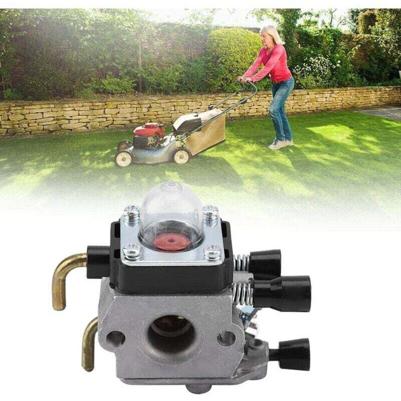 STIHL FS55 FS55R FS55RC FS38 KM55 HL55 KM55R Carburetor Kit with Air Filter, Fuel Pump Kit, Spark Plug - Compatible with STIHL - Image 2