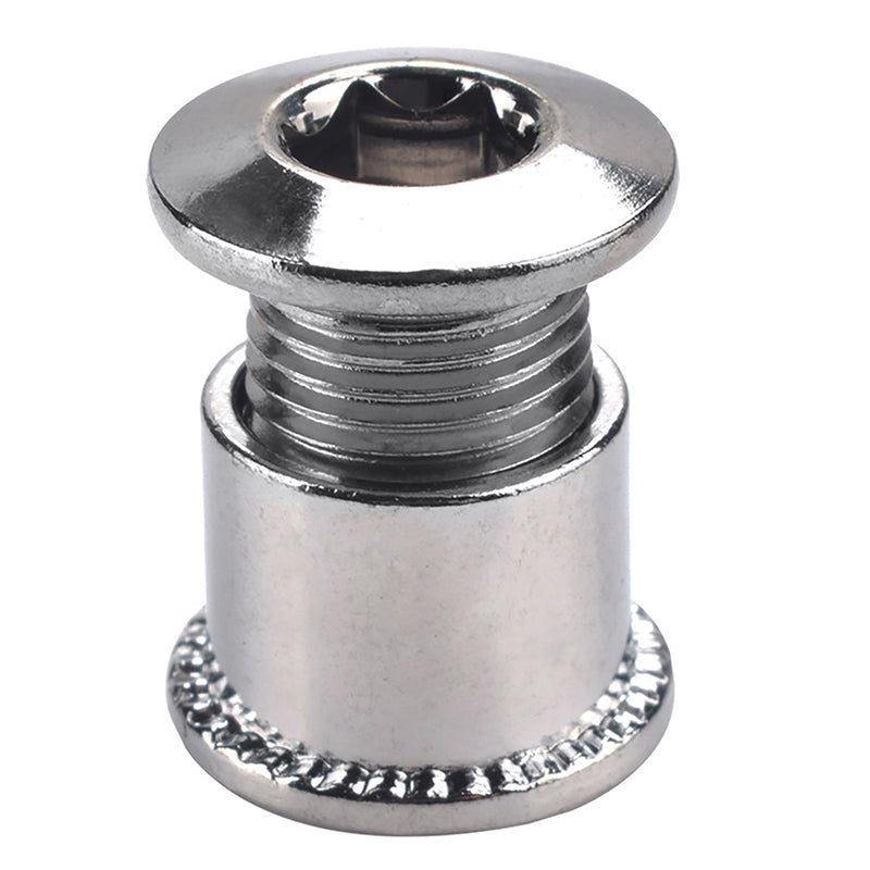 5-speed chainring mounting plate bolt nut chainring road bike parts black - Image 5