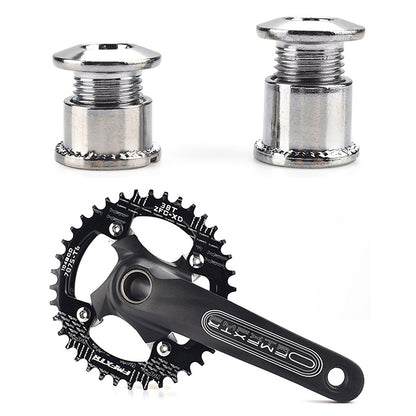 5-speed chainring mounting plate bolt nut chainring road bike parts black - Image 6
