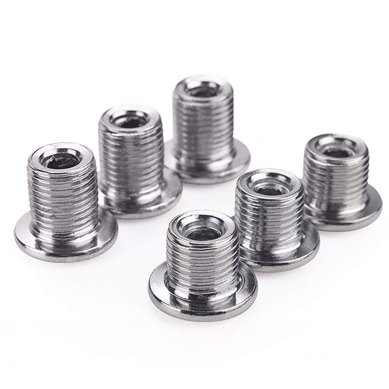5-speed chainring mounting plate bolt nut chainring road bike parts black - Image 7