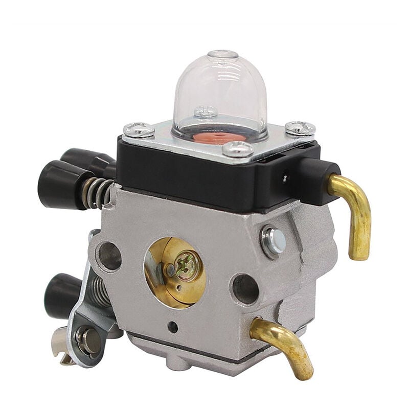 Carburetor for Stihl FS38 FS45 FS46 FS55 FS55r FS55rc FS74 FS75 FS80 FS85 KM55 HL45 KM55r, Lawn Mower Carburetor with Gaskets, Primer Bulbs and Spark Plugs - Image 3