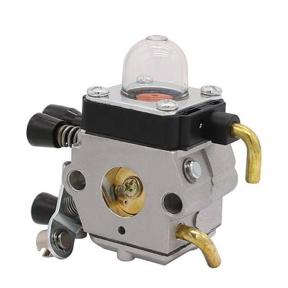 Carburetor for Stihl FS38 FS45 FS46 FS55 FS55r FS55rc FS74 FS75 FS80 FS85 KM55 HL45 KM55r, Lawn Mower Carburetor with Gaskets, Primer Bulbs and Spark Plugs - Image 3