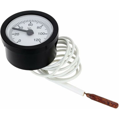 Dial Thermometer Capillary Temperature Gauge with 1m Sensor 0-120°C for Measuring Liquid Water - Image 3