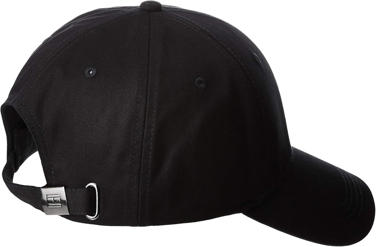 Black baseball cap for men, classic BB cap black - Image 3