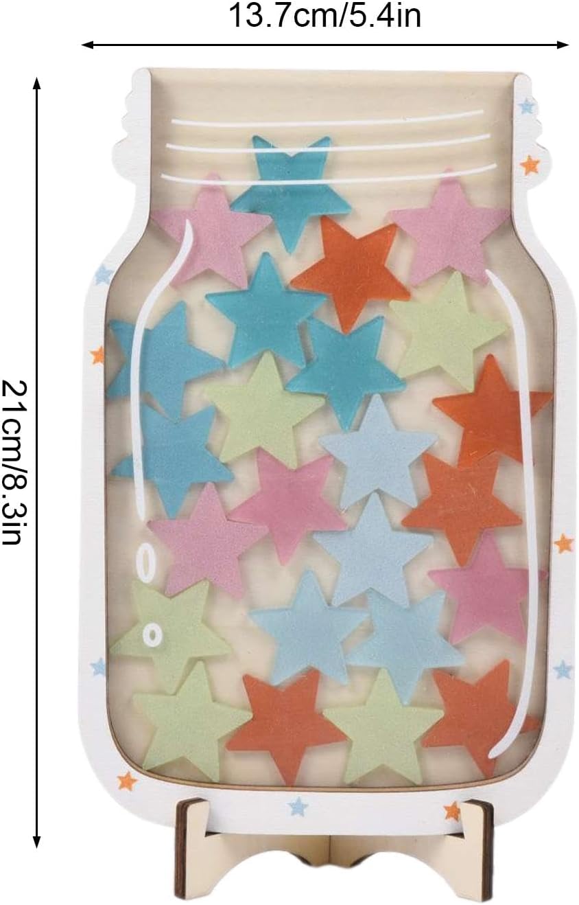 Star Reward Jar - Star and Dinosaur Reward Board, Positive Behavior Chart and Jar Reward System, Classroom Behavior Tool a - Image 4