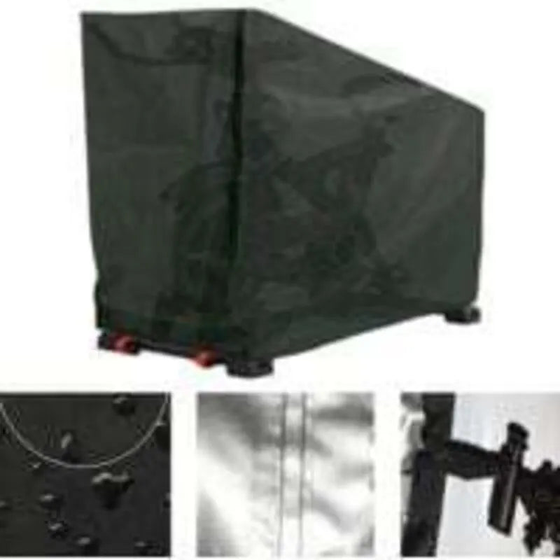 Waterproof Exercise Bike Cover - 123 x 58 x 113/142 cm - Dustproof and Sunproof - for Outdoor Cycling - Image 4