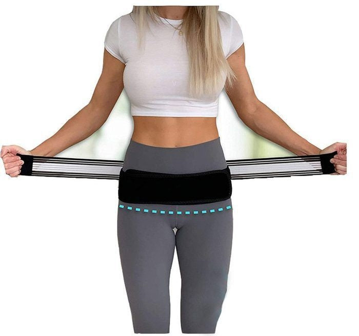 Abdominal and Back Support Belt for Back, Postpartum Body Shaping, Breathable Back Belt for Men - Image 3