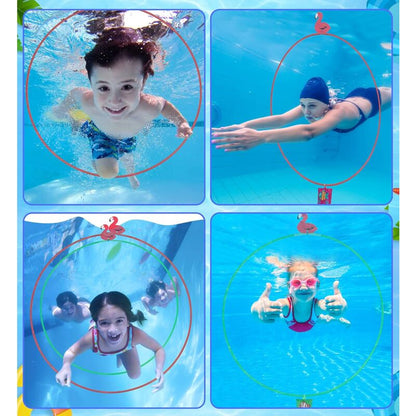 Diving Rings for Pool, Diving Ring, Diving Rings for Swimming, Diving Toys, Pool Swimming Toys, Water Swimming, Pool Toys for Swimming Training, Summer - Image 2