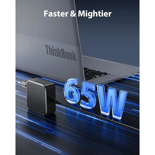 65W USB C Laptop Charger (1.8m) for Lenovo Thinkpad ASUS Zenbook - Image 2