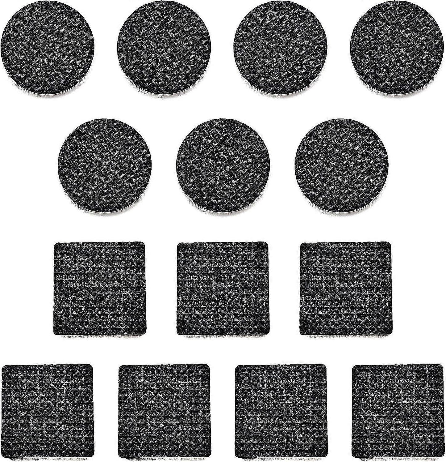 60 pieces non-slip rubber pads, self-adhesive rubber furniture protectors, protective pads for wooden floors, tables, chairs, bed legs - Image 2