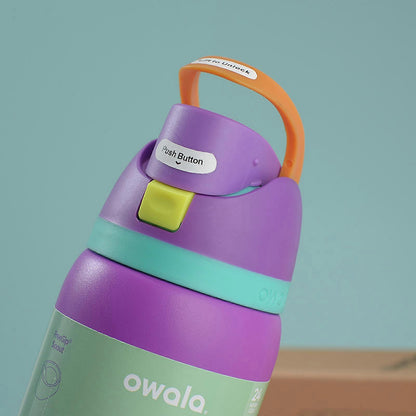 Large 710ml Off-White Thermos Bottle for Adventure lotus colorM - Image 2