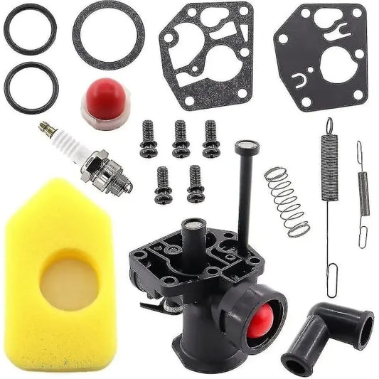 Briggs & Stratton Lawn Mower Carburetor Compatible with Carburetor Kit 499809 498809a 494406 Filter 698369 Regulator 691859 692211 Diaphragm 795083 495770