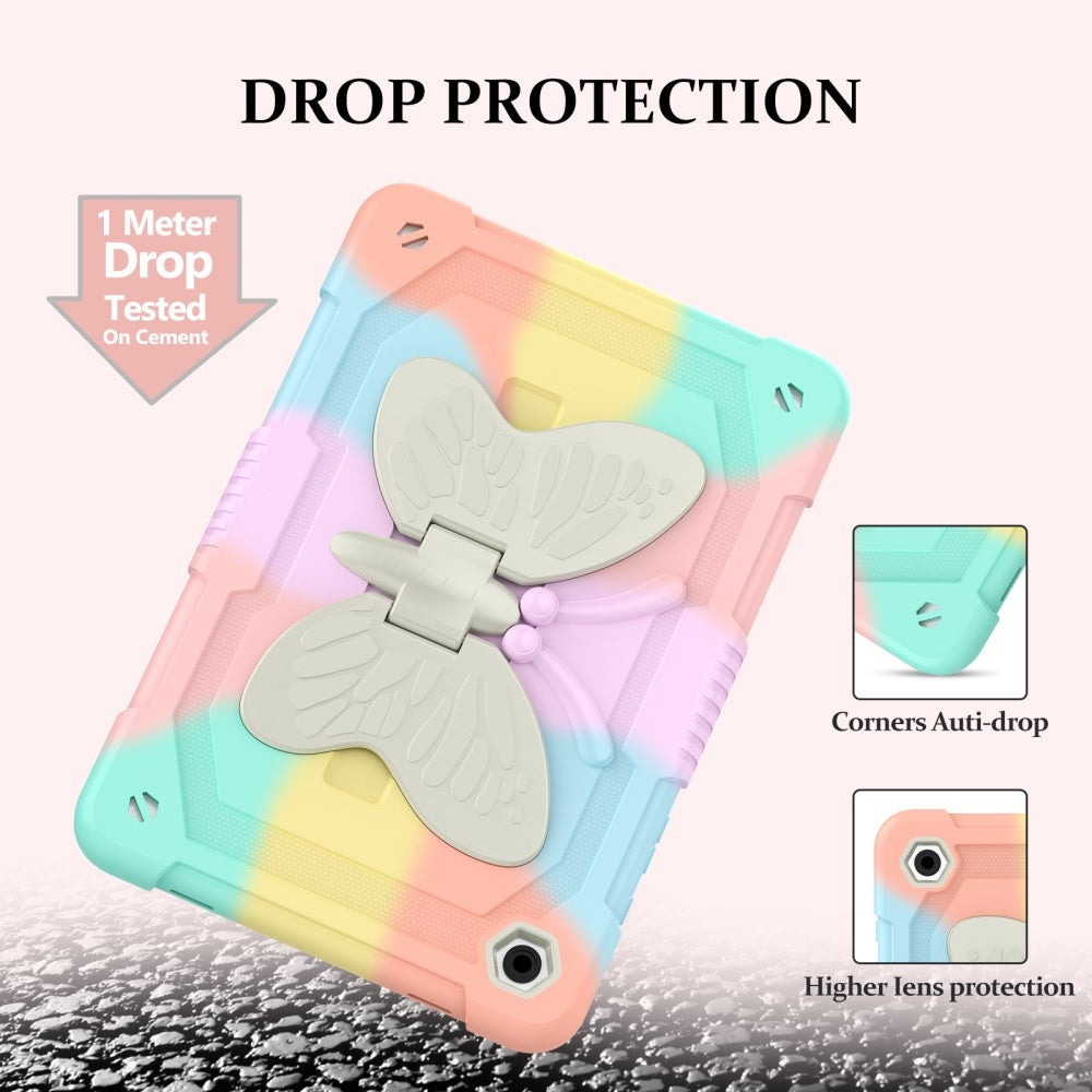 Butterfly Shockproof Hybrid Case Compatible with Samsung Galaxy Tab A9 Plus 463 - Image 2
