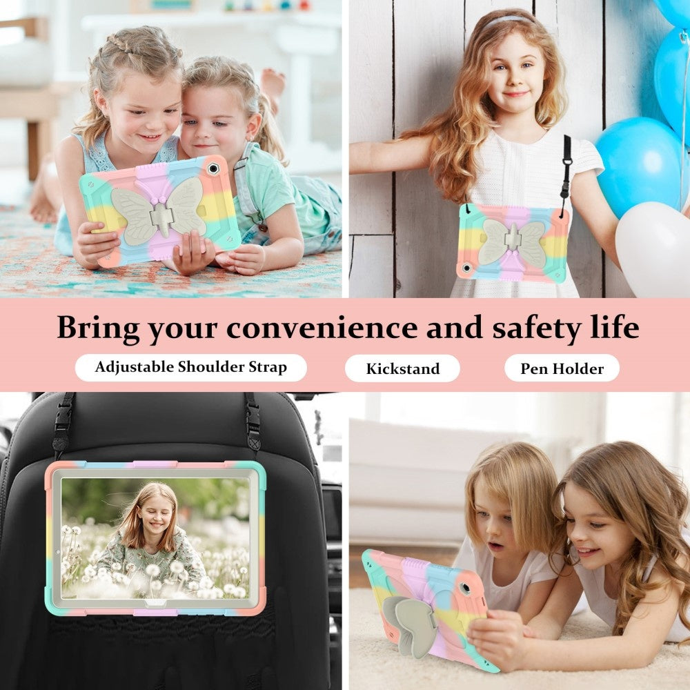 Butterfly Shockproof Hybrid Case Compatible with Samsung Galaxy Tab A9 Plus 463 - Image 5